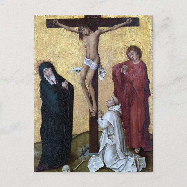 Carte Postale Rogier van der Weyden La Crucifixion (Devant)