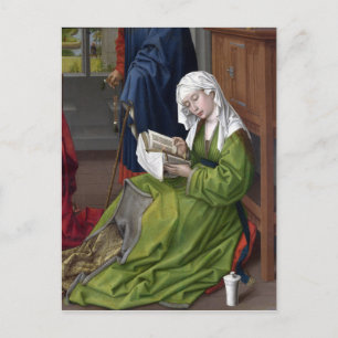 Carte Postale Rogier van der Weyden La Magdalen Lecture