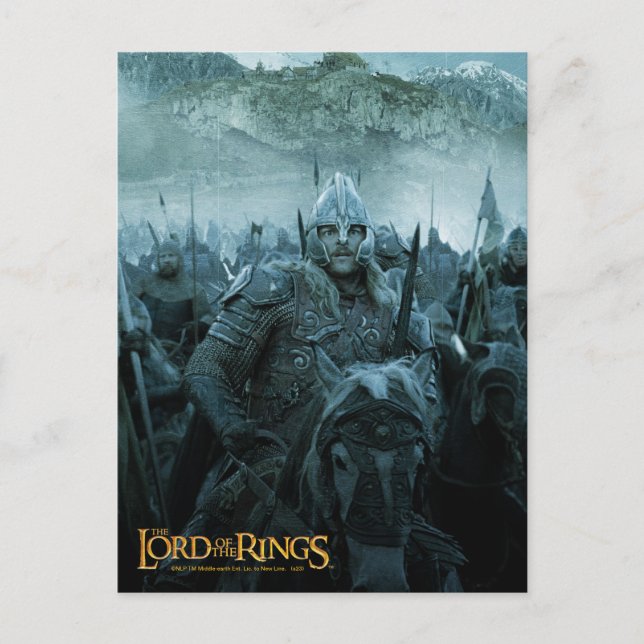 Carte Postale ROHIRRIM™ Signet de nom personnalisé (Devant)