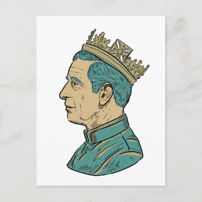 Carte Postale Roi Charles (Devant)