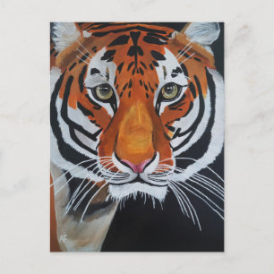 Carte Postale Roi de la Jungle Peinture par Alfred Fox