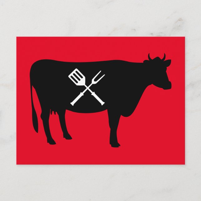 Carte Postale Roi de viande de boeuf (Devant)