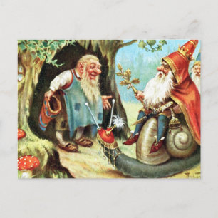 Carte Postale Roi des Gnomes