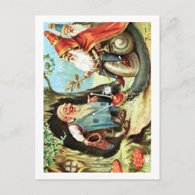 Carte Postale Roi des Gnomes (Devant)