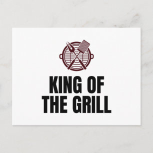 Carte Postale Roi du grill