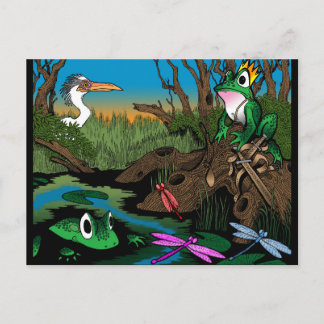 Carte Postale Roi du marais