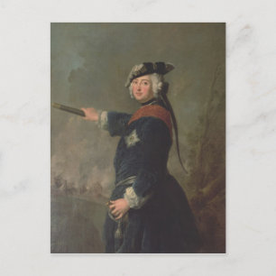Carte Postale Roi Frédéric II le Grand de Prusse 1746