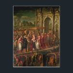 Carte Postale Roi Henri III de France en visite à Venise<br><div class="desc">Roi Henri III | par Andrea Vicentino | Lieu de l'art : Palais des Doges,  Venise,  Italie | Artiste italien | Numéro de collection d'images : XIR71525</div>