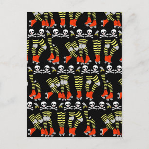 Carte postale Roller Derby