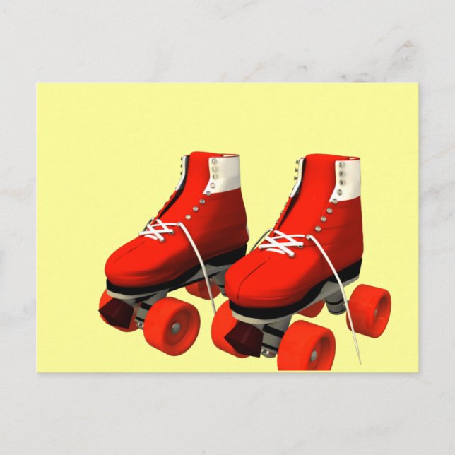 Carte Postale Rollerskates (Devant)