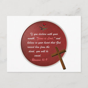 Carte Postale Romains 10:9