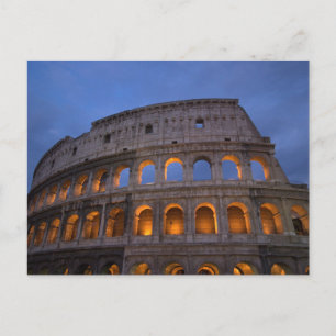 Carte Postale Roman Colosseum at Night