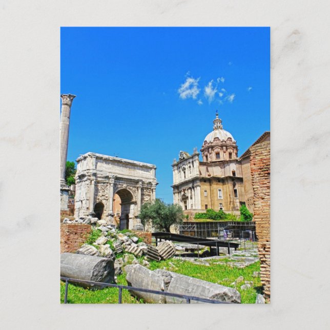 Carte Postale Roman forum (Devant)