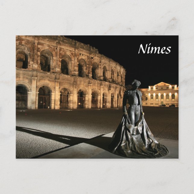 Carte Postale Roman Nimes (Devant)