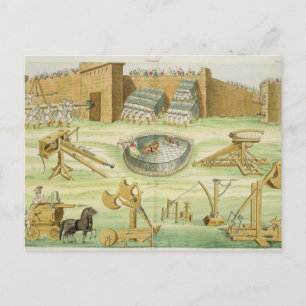 Carte Postale Roman Soldiers Vaineging a Town, plate 23B, class