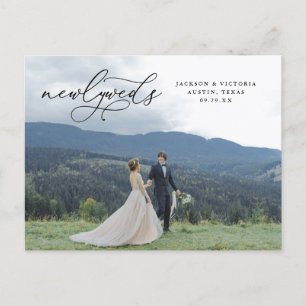 Carte postale Romance Newlyweds Elopement