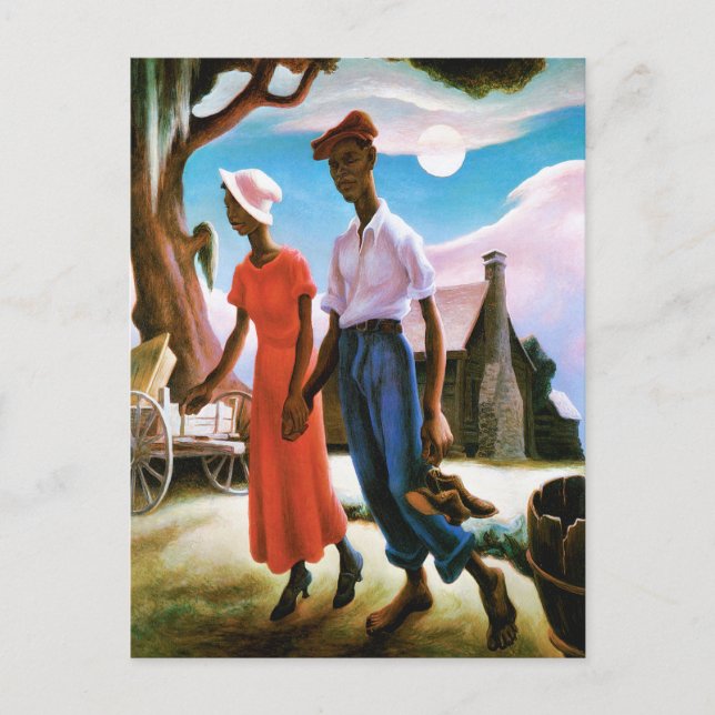 Carte Postale Romance par Thomas Hart Benton (Devant)