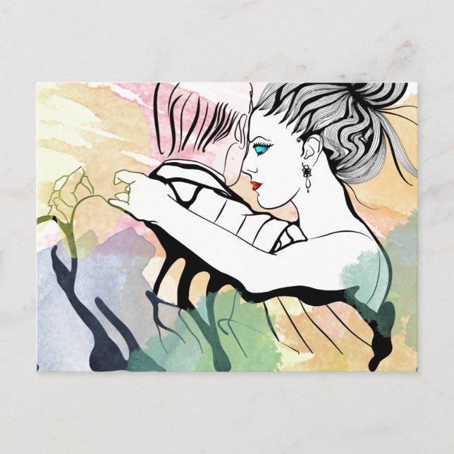 Carte Postale Romance Tango (Devant)