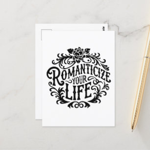 Carte Postale Romancer votre vie