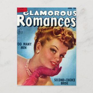Carte Postale Romances glamour