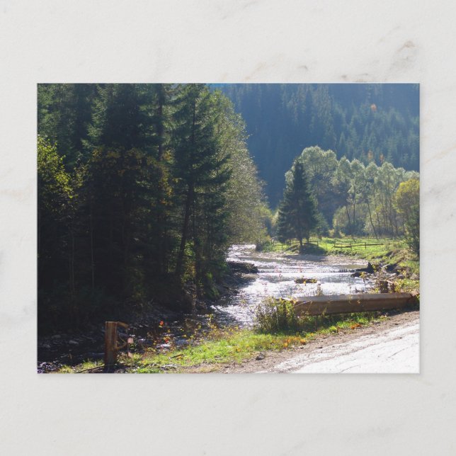 Carte Postale Romania, Moldova, River in the mountains (Devant)