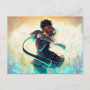 Carte postale romantique