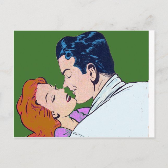 Carte Postale romantique (Devant)