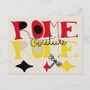 Carte Postale Rome