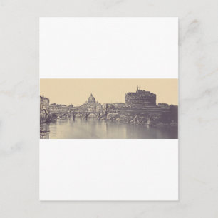 Carte Postale Rome Antique Château du Tibre et Beaux-Arts du Vat
