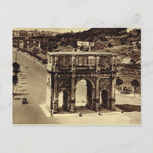 Carte Postale Rome, Arc de Constantin (Devant)