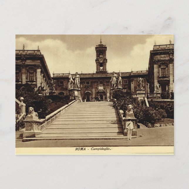 Carte Postale Rome, Campodoglio (Devant)