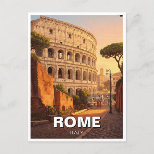 Carte Postale Rome Colisée Italie