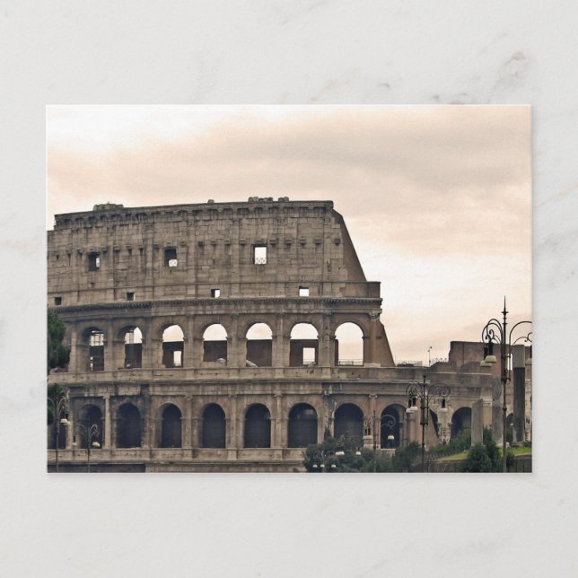 Carte Postale rome, colosseo (Devant)