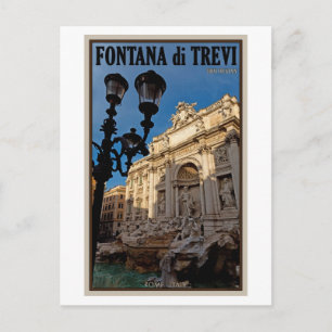 Carte Postale Rome - Fontaine de Trevi