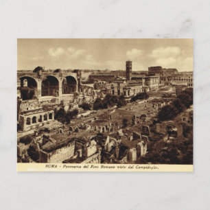 Carte Postale Rome, Forum, Panorama
