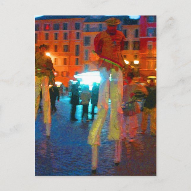 Carte Postale Rome Italie (Devant)