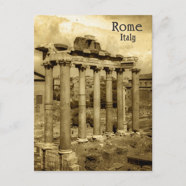 Carte Postale Rome, Italie (Devant)