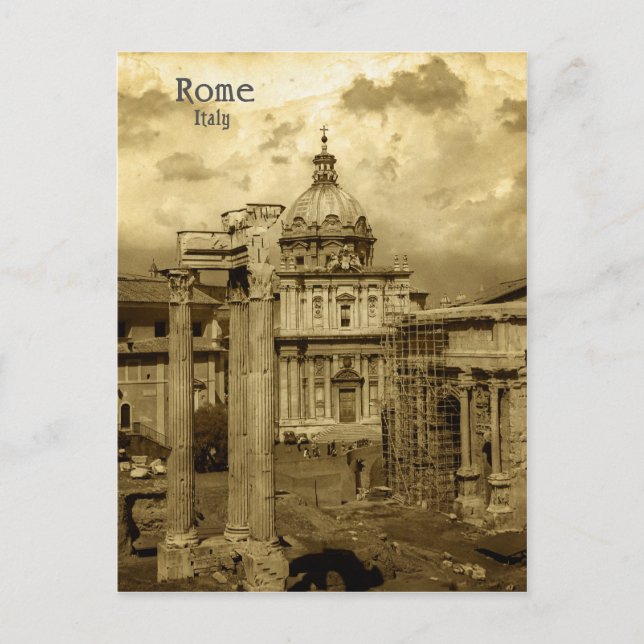 Carte Postale Rome, Italie (Devant)