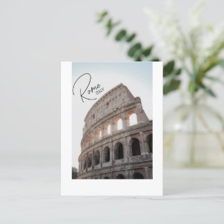 Carte Postale Rome, Italie. Colisée