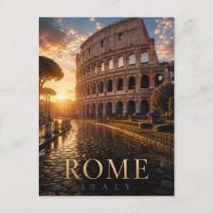 Carte Postale Rome Italie Colisée REALMS