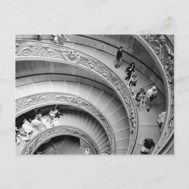 Carte Postale Rome Italie, Escalier du Vatican 2 (Devant)