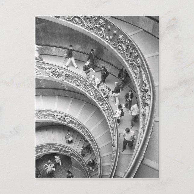 Carte Postale Rome Italie, Escalier du Vatican 3 (Devant)