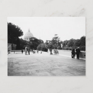Carte Postale Rome Italie, Les jardins du Vatican