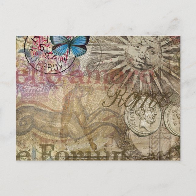 Carte Postale Rome Italy Travel Vacation (Devant)