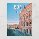 Carte Postale Rome, la ville de la Dolce Vita et du charme itali