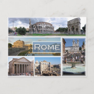 Carte Postale ROME, Latium, Italie, Europe, Rom, Roma,