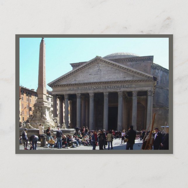 Carte Postale Rome (Panthéon) (Devant)