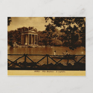 Carte Postale Rome, Villa Borghèse