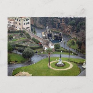 Carte Postale rome - ville du vatican