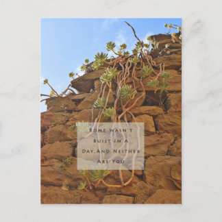 Carte Postale Rome Wasn't Built